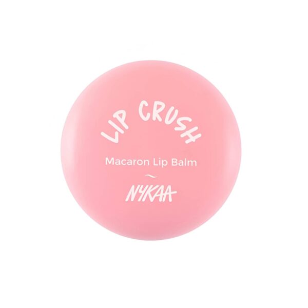 Nykaa Lip Crush Macaron Lip Balm - Strawberry (Pack Of 1) - Image 3