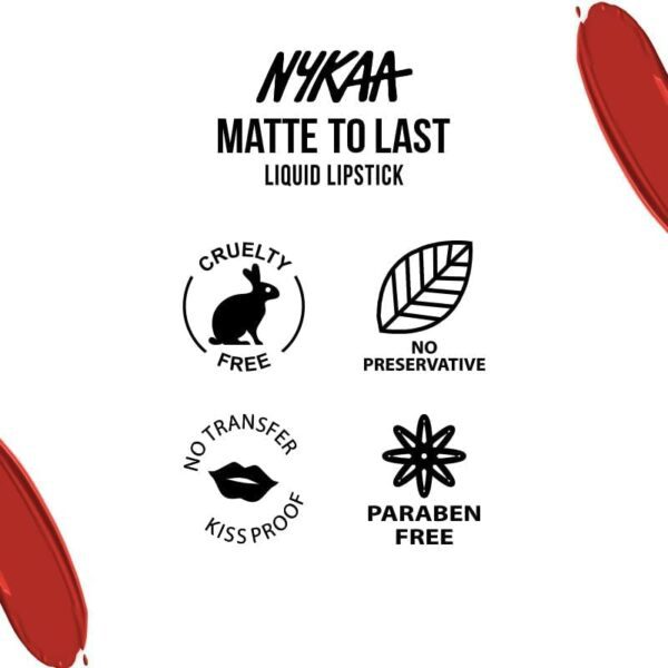Nykaa Matte to Last Lip Colour (Kashi-19) - Image 8