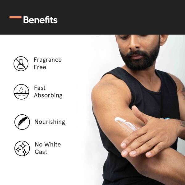 Minimalist SPF 30 Body Sunscreen, UVA & UVB Protection | Nourishing Lotion | Broad Spectrum PA+++ Sunscreen for All Skin Types | For Men & Women | 150 g - Image 6