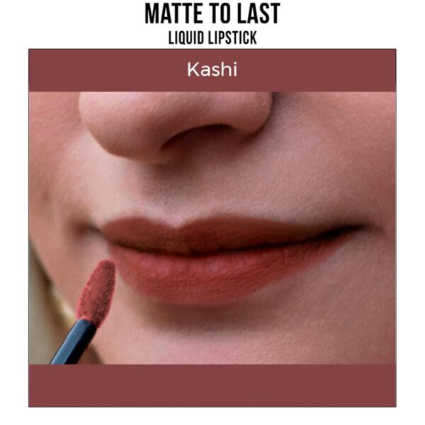 Nykaa Matte to Last Lip Colour (Kashi-19) - Image 3