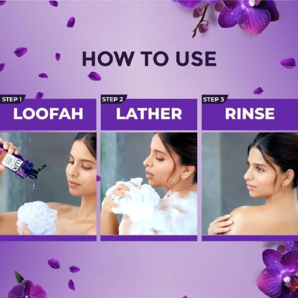 LUX Body Wash, XL Pump, Fragrant Skin Black Orchid Scent & Juniper Oil - Image 7